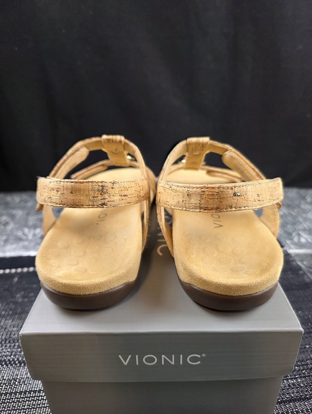 Vionic Farra Cork Strap Sandals - Picture 4 of 5